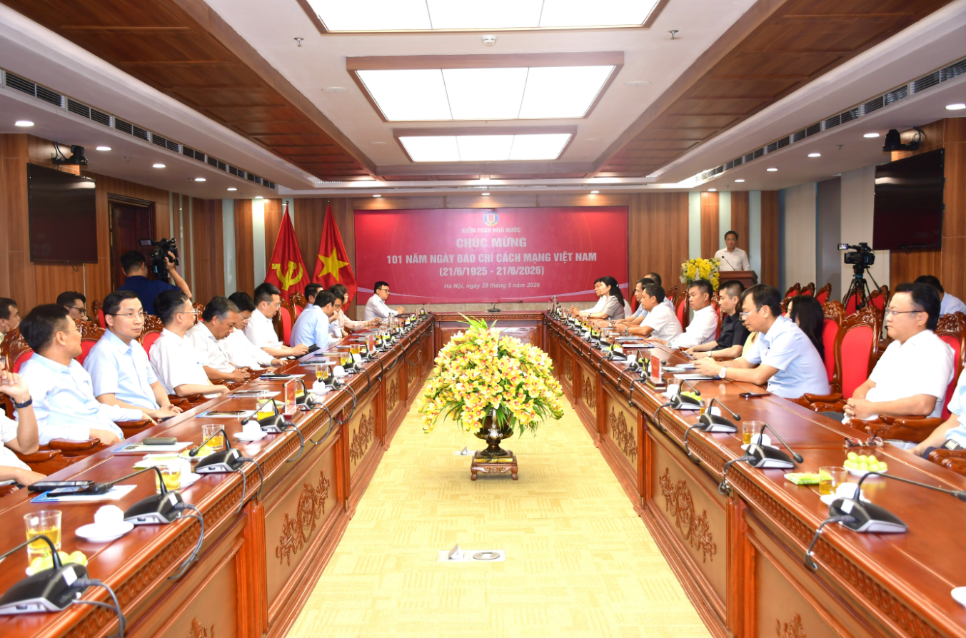 Tổng Kiểm toán nhà nước chủ trì Hội nghị gặp mặt Lãnh đạo một số cơ quan báo, đài chủ chốt