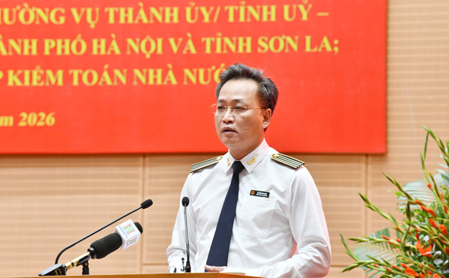 Kiểm toán nhà nước ký Quy chế phối hợp công tác với Thành phố Hà Nội và tỉnh Sơn La