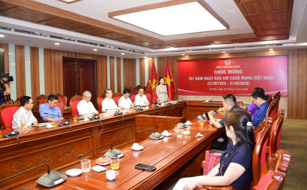 Gặp mặt phóng viên chuyên trách theo dõi ngành Kiểm toán nhà nước