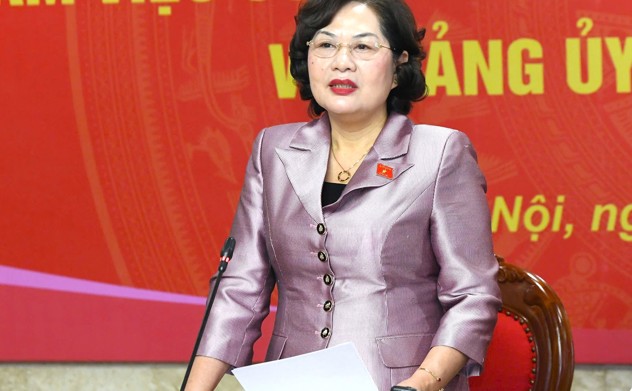 Phó Chủ tịch Quốc hội Nguyễn Thị Hồng làm việc với Đảng ủy Kiểm toán nhà nước