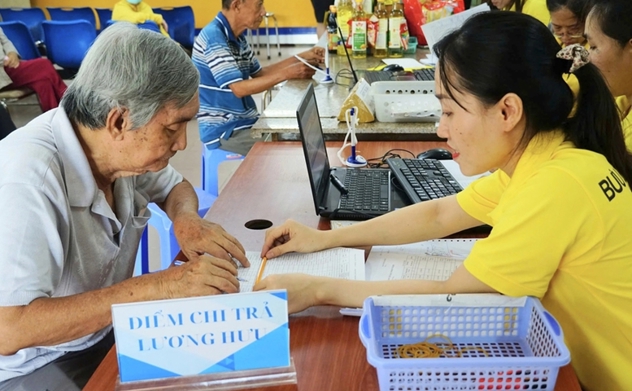 Tăng 8% lương hưu và trợ cấp từ ngày 01/7/2026