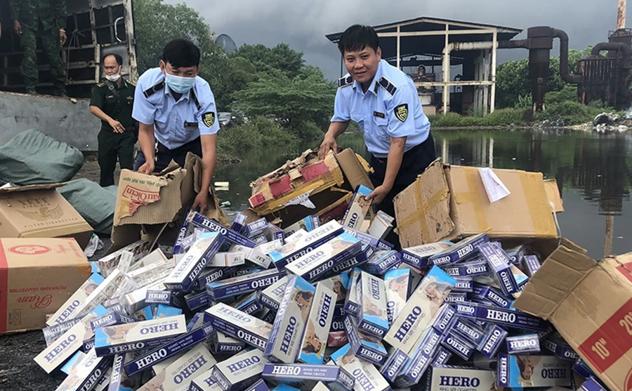 Tăng cường công tác chống buôn lậu, vận chuyển, sản xuất, mua bán, tàng trữ, sử dụng trái phép thuốc lá trong tình hình mới