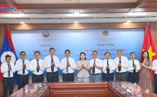 Kiểm toán nhà nước Việt Nam - Lào tăng cường hợp tác chuyên môn