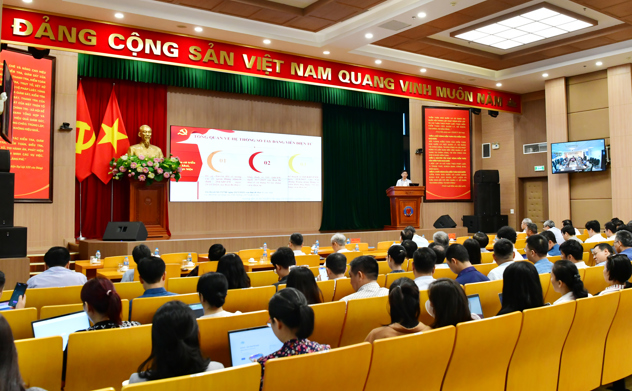 Hội nghị tập huấn sử dụng phần mềm Sổ tay Đảng viên điện tử