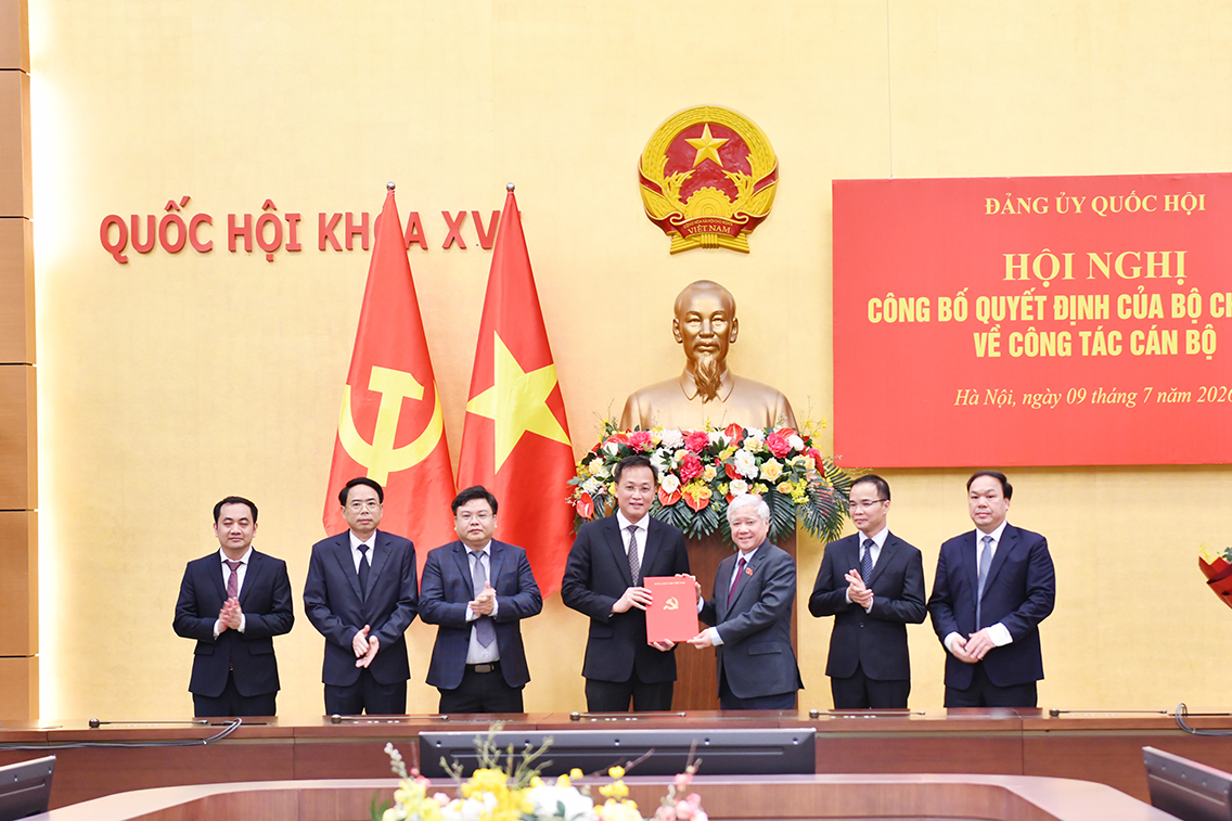 Bộ Chính trị chỉ định Tổng Kiểm toán nhà nước Nguyễn Hữu Nghĩa là Chủ nhiệm Ủy ban Kiểm tra Đảng ủy Quốc hội
