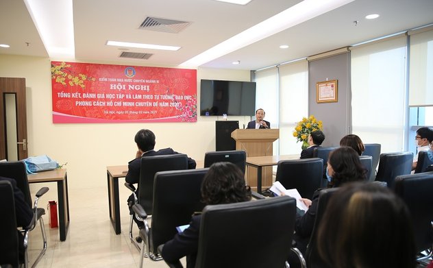 KTNN chuyên ngành VI tổ chức học tập và làm theo tấm gương đạo đức Hồ Chí Minh