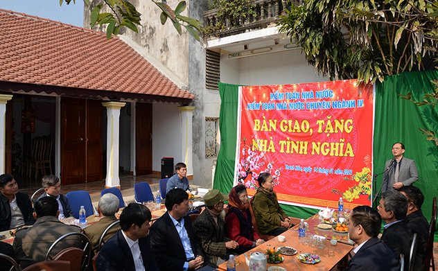 KTNN chuyên ngành IV trao 02 nhà tình nghĩa tại Hậu Lộc, Thanh Hóa