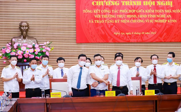 Quy chế phối hợp giữa Kiểm toán nhà nước, Thường trực HĐND, UBND tỉnh Nghệ An có ý nghĩa thiết thực trong giai đoạn mới
