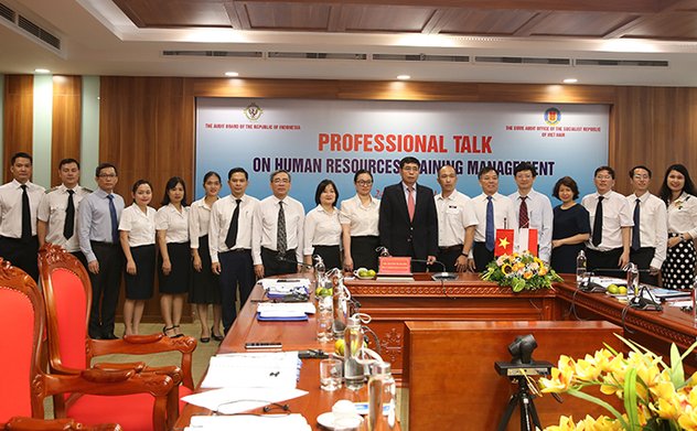 KTNN Việt Nam và Ủy ban Kiểm toán Indonesia tọa đàm quản lý đào tạo nguồn nhân lực