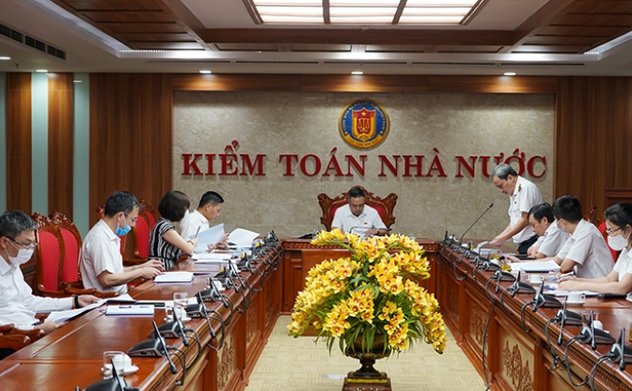 Ban Quản lý dự án công nghệ thông tin báo cáo Lãnh đạo Kiểm toán nhà nước tiến độ các dự án