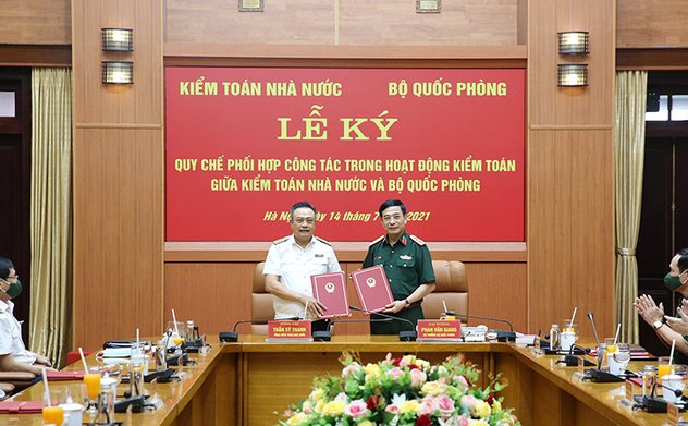 Tăng cường phối hợp công tác giữa Kiểm toán nhà nước và Bộ Quốc phòng