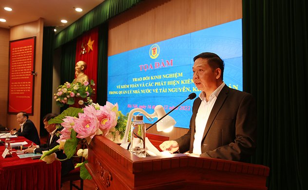 Kiểm toán nhà nước trao đổi kinh nghiệm về kiểm toán công tác quản lý Nhà nước về tài nguyên, khoáng sản
