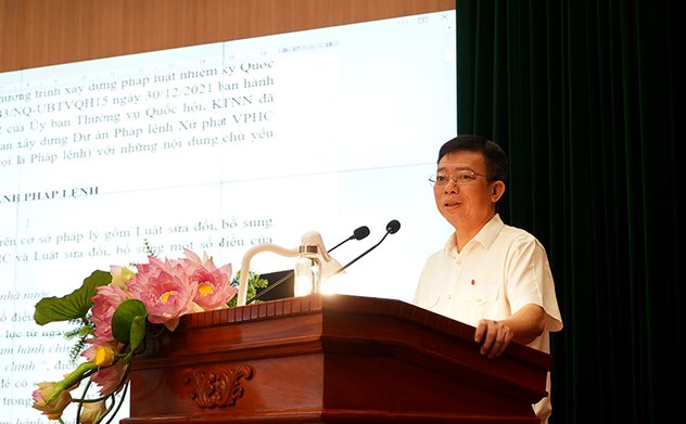 Kiểm toán nhà nước tuyên truyền Pháp lệnh Xử phạt vi phạm hành chính trong lĩnh vực Kiểm toán nhà nước