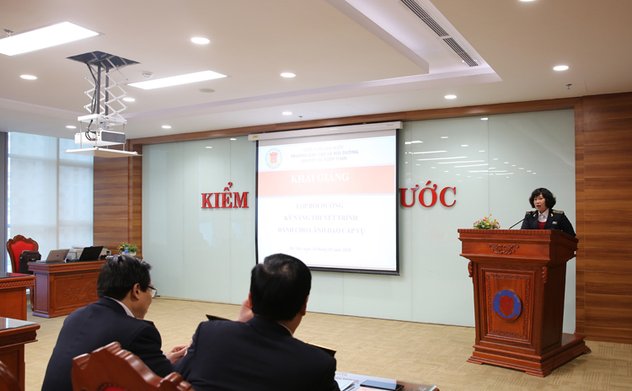 Khai giảng Lớp bồi dưỡng kỹ năng thuyết trình cho lãnh đạo cấp Vụ