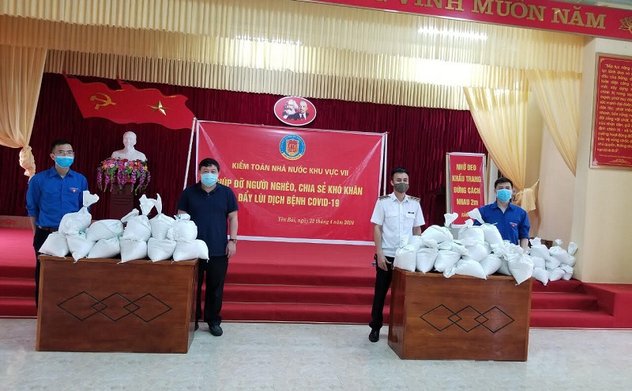 Kiểm toán nhà nước khu vực VII “Chung tay đẩy lùi COVID-19” tại Yên Bái