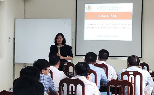 Khai giảng lớp Bồi dưỡng kỹ năng kiểm toán dự án đầu tư xây dựng công trình cấp độ 2