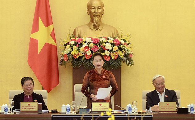 Khai mạc phiên họp thứ 50 của Ủy ban Thường vụ Quốc hội