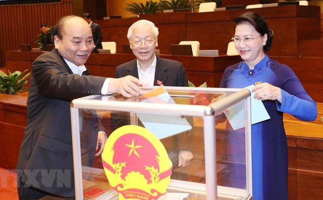 Kết quả lấy phiếu tín nhiệm 48 lãnh đạo chủ chốt do Quốc hội bầu hoặc phê chuẩn
