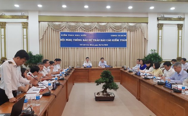 Hội nghị thông qua 02 Dự thảo Báo cáo kiểm toán tại Thành phố Hồ Chí Minh