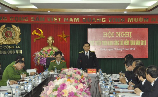 Triển khai kiểm toán Tổng cục Cảnh sát Thi hành án hình sự và Hỗ trợ tư  pháp