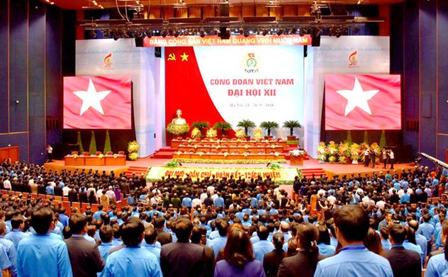 Khai mạc Đại hội Công đoàn Việt Nam lần thứ 12, nhiệm kỳ 2018-2023
