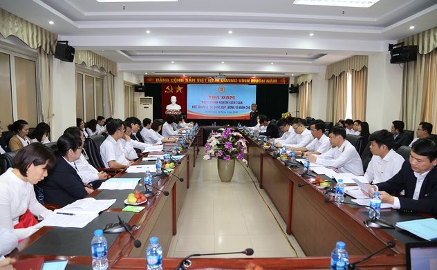 Trao đổi kinh nghiệm kiểm toán việc quản lý, sử dụng quỹ lương và biên chế