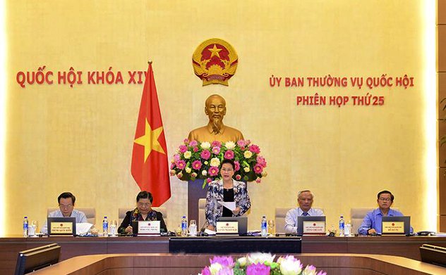Khai mạc Phiên họp thứ 25 UBTVQH khóa XIV