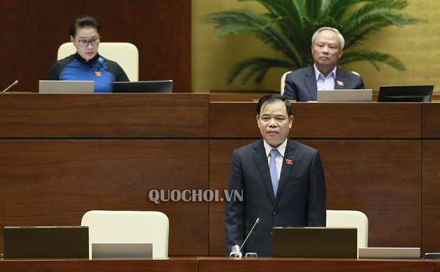 Quốc hội chất vấn Bộ trưởng Bộ Nông nghiệp và Phát triển nông thôn Nguyễn Xuân Cường