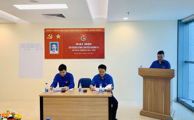 Đại hội Chi đoàn KTNN chuyên ngành Ib lần thứ IV, nhiệm kỳ 2019-2022