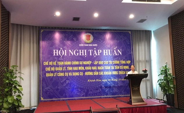 Kiểm toán nhà nước tổ chức Hội nghị tập huấn chuyên sâu về kế toán, tài chính tại Nha Trang, Khánh Hòa