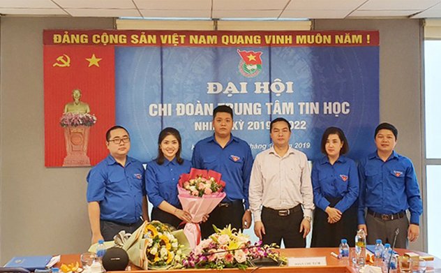Đại hội Chi đoàn Trung tâm Tin học nhiệm kỳ 2019 - 2022