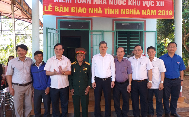 Kiểm toán nhà nước khu vực XII trao nhà tình nghĩa tại huyện Chư Sê – tỉnh Gia Lai