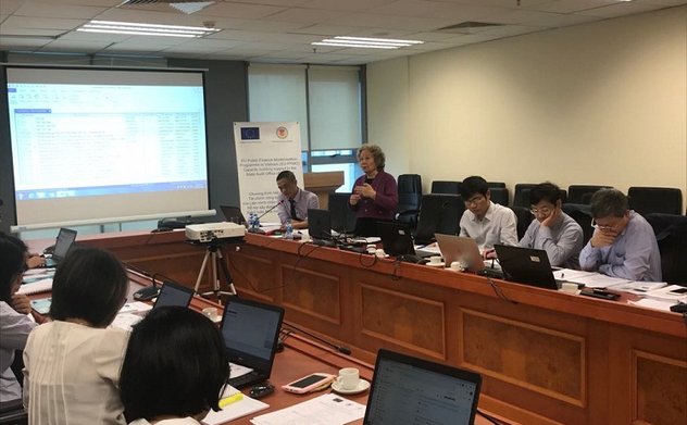 Kiểm toán viên nhà nước tập huấn sử dụng phần mềm phân tích dữ liệu trong các cuộc kiểm toán - IDEA