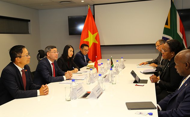 Mr. Ngo Van Tuan, Member of the Party Central Committee, SAV’s Auditor General paid a working visit to the South African Republic