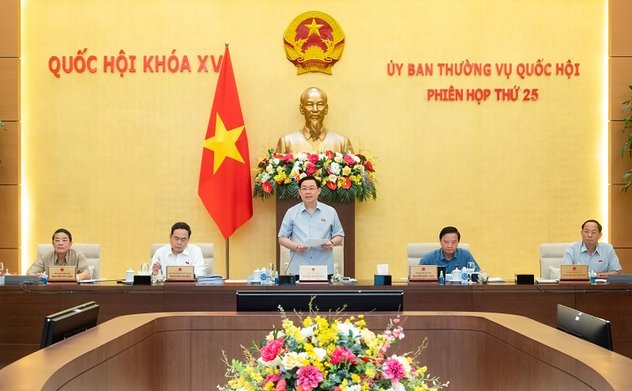 Khai mạc Phiên họp thứ 25 của Ủy ban Thường vụ Quốc hội