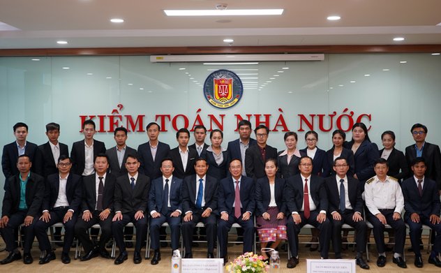 Khai giảng khóa đào tạo kiểm toán về lĩnh vực ngân hàng cho công chức Kiểm toán nhà nước Lào
