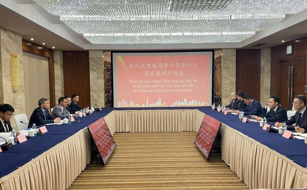Opening up opportunities for cooperation between the State Audit Office of Viet Nam and the Audit Bureau of Chongqing City, China