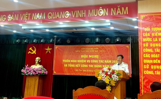 Kiểm toán nhà nước khu vực V tổng kết công tác năm 2023 và triển khai nhiệm vụ công tác năm 2024